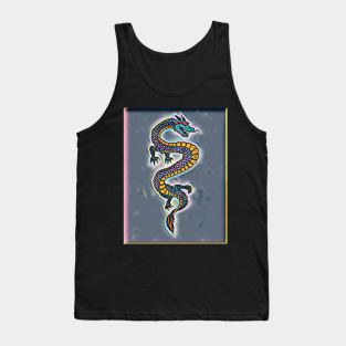 Chinese Dragon 6 Tank Top